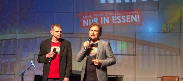 Christian Hirdes und Ludger K. feiern mit_No Woman in Kray_Premiere im GOP Varieté-Theater Essen