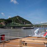 Flusskreuzfahrt-MS-Albertina-2021 - Blick auf die Freiheitsbrücke Budapest