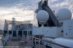 nicko cruises Hochseekreuzfahrt mit der Vasco da Gama_13 Tage Westliches Mittelmeer_Sports-Deck