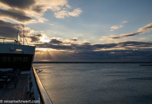 nicko cruises Hochseekreuzfahrt mit der Vasco da Gama_13 Tage Westliches Mittelmeer_Abendstimmung