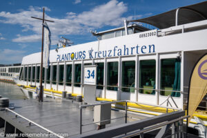 PLANTOURS Kreuzfahrten_Donau bis zum Schwarzen Meer mit MS Rousse Prestige_Wien (Schiffsanleger Nussdorf)