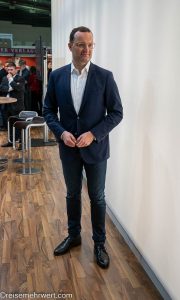 Frankfurter Buchmesse 2022_Jens Spahn zu Gast am FAZ-Messestand