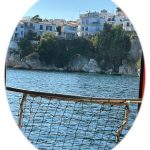 nicko cruises 11-Tage-Mittelmeerkreuzfahrt Athen bis Istanbul mit VASCO DA GAMA_Blick vom Tenderboot in die Bucht von Skiathos