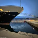 nicko cruises 11-Tage-Mittelmeerkreuzfahrt Athen bis Istanbul mit VASCO DA GAMA_Vasco Da Gama vor Anker in Kavala