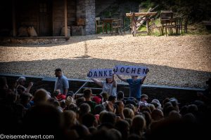 Elspe Festival: Unter Geiern (Karl-May-Festspiele 2023)_Eröffnung der Premierenvorstellung