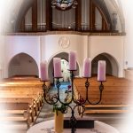 Blick auf die Orgel in der Kirche "San Luzi" von ZuozEntdeckungstour durch das malerische Engadin