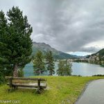Panoramablick auf den St. Moritzer See_Entdeckungstour durch das malerische Engadin