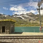 Bahnstation Ospizio Bernina am Lago Bianco_Entdeckungstour durch das malerische Engadin