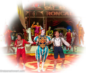 Circus-Theater Roncalli "ARTistART" Tournee 2024_Recklinghausen_Auftakt mit den Clowns Matute, Gensi und Canutito Jr.